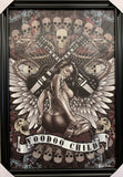 24"x36" Voodoo Child By Gary Kroman.