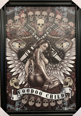 24"x36" Voodoo Child By Gary Kroman