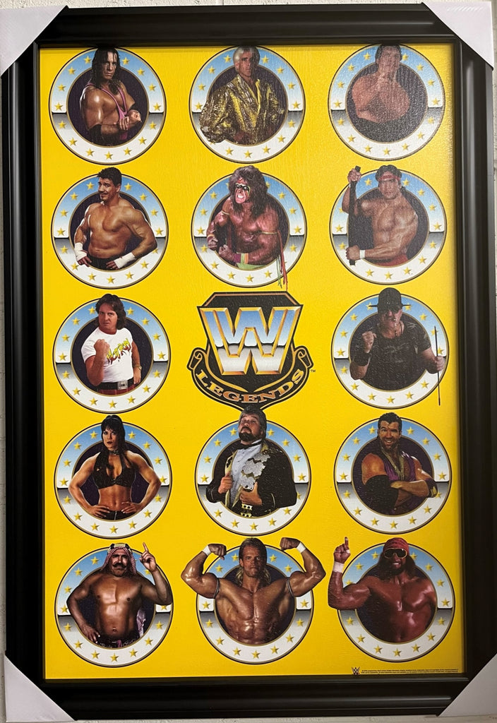 WWE Legends 2020 - 24"x36" Framed Poster