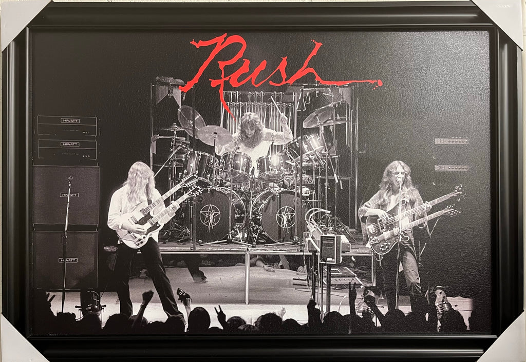 24"x36" Rush - Hemispheres Live On Stage