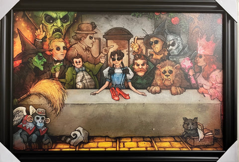 24"x36" Last Supper of Oz by Big Chris