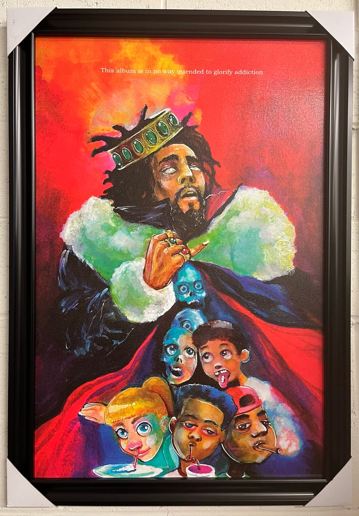 24"x36" KOD Cole, J (This music is in no way intended to glorify addiction) ROC Nation