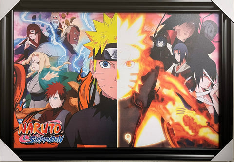 24"x36" Naruto Shippuden Split