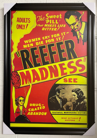 24"x36" Pyramid America Reefer Madness 1936 Movie