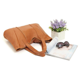 A1046 Classy Soft Pebble Embossed Genuine Leather Shoulder Shopping Tote Clearance.