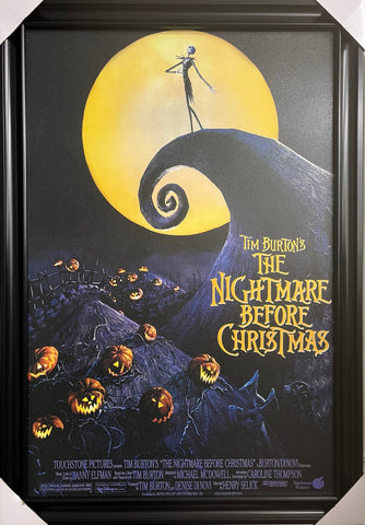 24"x36" Tim Burton's - The nightmare Before Christmas