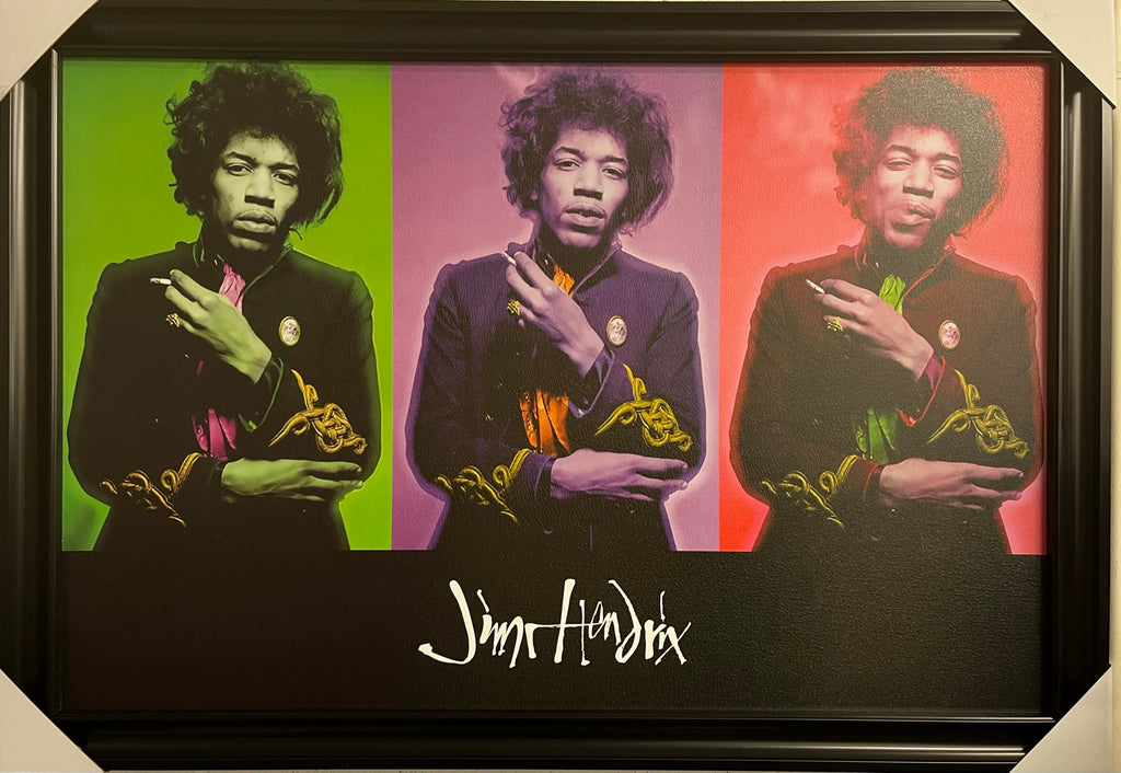 24"x36" Jimi Hendrix - Smoking