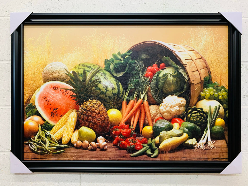 24"x36" Fruit and Vegetables