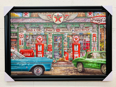 24"x36" Fred's Garage by Michael Fishel