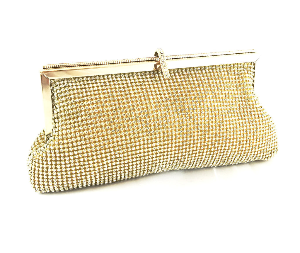 A4041 Classy Small Rhinestone Party Dinner Cross-body Evening Clutch Purse Clearance.