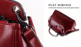 A5012 Classy Smooth Genuine Leather Cross-body Shopping Satchel Clearance.