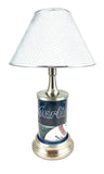 MLB Miami Marlins Official License Plate Collectible Table / Desk Lamp.