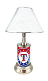 MLB Texas Rangers Official License Plate Collectible Table / Desk Lamp.
