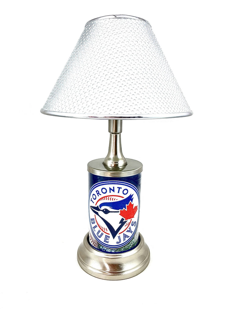 MLB Toronto Blue Jays Official License Plate Collectible Table / Desk Lamp.
