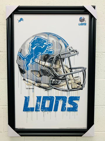 22"x34" NFL Detroit Lions - Team Logo