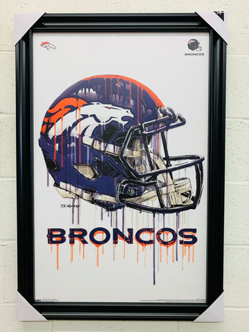 22"x34" NFL Denver Broncos - Team Logo