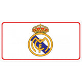 Real Madrid Metal License Plate Collectible Table / Desk Lamp