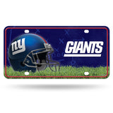 NFL New York Giants Official Metal Sign License Plate Exclusive Collectible Sport Table Desk Lamp Best Gift Ever