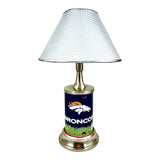 NFL Denver Broncos Official Metal Sign License Plate Exclusive Collectible Sport Table Desk Lamp Best Gift Ever