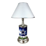 NFL Dallas Cowboys Official Metal Sign License Plate Exclusive Collectible Sport Table Desk Lamp Best Gift Ever