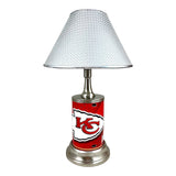 NFL Kansas City Chiefs Official Metal Sign License Plate Exclusive Collectible Sport Table Desk Lamp Best Gift Ever
