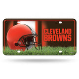 NFL Cleveland Browns Official Metal Sign License Plate Exclusive Collectible Sport Table Desk Lamp Best Gift Ever