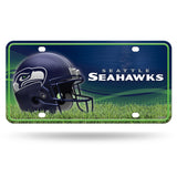 NFL Seattle Seahawks Official Metal Sign License Plate Exclusive Collectible Sport Table Desk Lamp Best Gift Ever