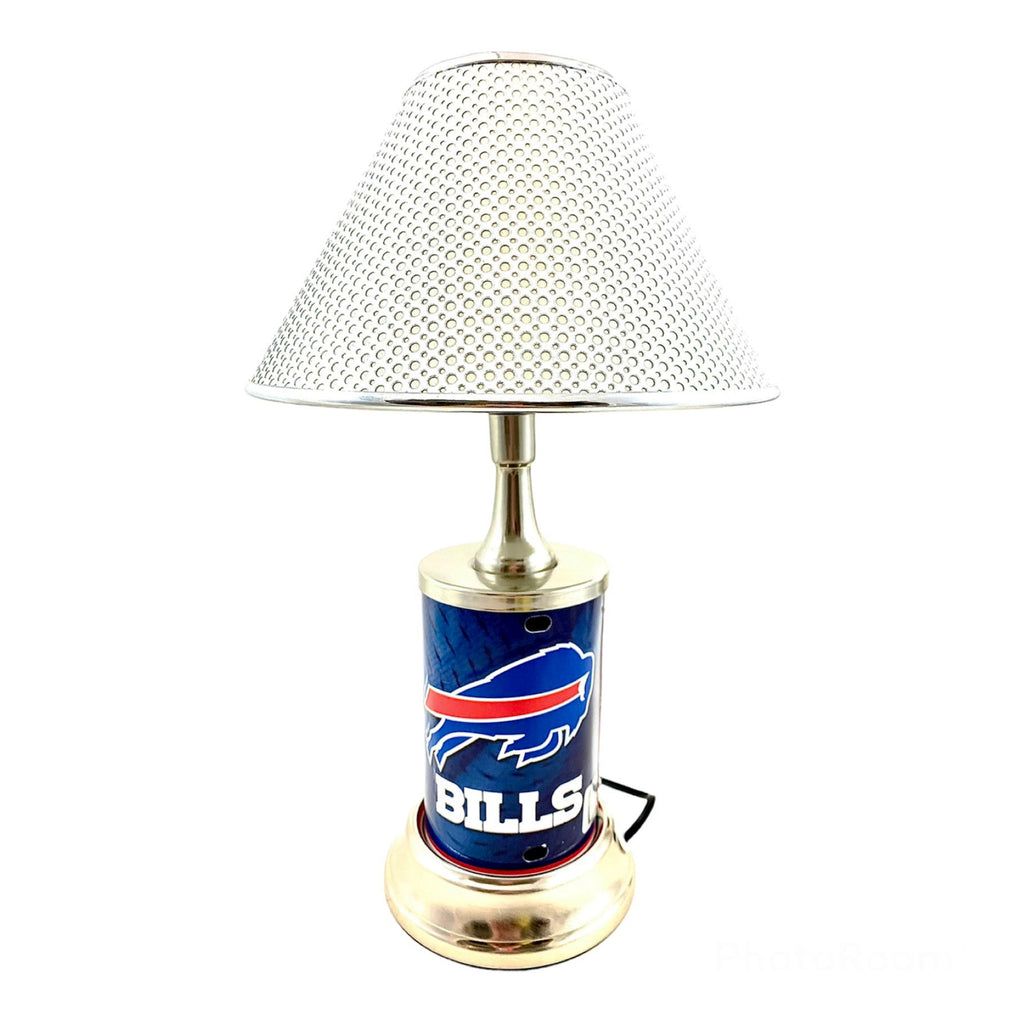 NFL Buffalo Bills Official Metal Sign License Plate Exclusive Collectible Sport Table Desk Lamp Best Gift Ever