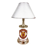 Manchester United Metal License Plate Collectible Table / Desk Lamp
