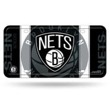 NBA Brooklyn Nets Official License Plate Metal Sign Handmade Sport Collectible Table Desk Lamp