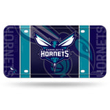 NBA Charlotte Hornets Official License Plate Metal Sign Handmade Sport Collectible Table Desk Lamp