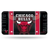 NBA Chicago Bulls Official License Plate Metal Sign Handmade Sport Collectible Table Desk Lamp