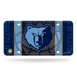 NBA Memphis Grizzlies Official License Plate Metal Sign Handmade Sport Collectible Table Desk Lamp