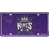 NBA Sacramento Kings Official License Plate Metal Sign Handmade Sport Collectible Table Desk Lamp