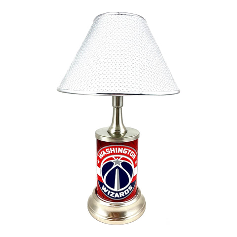 NBA Washington Wizards Official License Plate Metal Sign Handmade Sport Collectible Table Desk Lamp