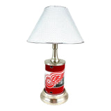 NHL Detriot Red Wings Official Metal Sign License Plate Exclusive Collectible Sport Table Desk Lamp Best Gift Ever