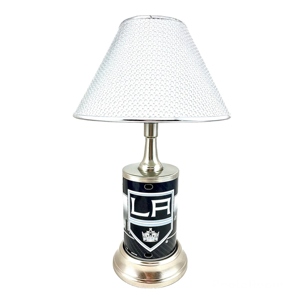 NHL Los Angeles Kings Official Metal Sign License Plate Exclusive Collectible Sport Table Desk Lamp Best Gift Ever