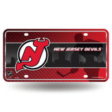 NHL New Jersey Devils Official Metal Sign License Plate Exclusive Collectible Sport Table Desk Lamp Best Gift Ever