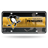 NHL Pittsburgh Penguins Official Metal Sign License Plate Exclusive Collectible Sport Table Desk Lamp Best Gift Ever
