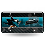 NHL San Jose Sharks Official Metal Sign License Plate Exclusive Collectible Sport Table Desk Lamp Best Gift Ever