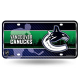 NHL Vancouver Canucks Official Metal Sign License Plate Exclusive Collectible Sport Table Desk Lamp Best Gift Ever