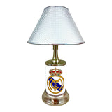 Real Madrid Metal License Plate Collectible Table / Desk Lamp