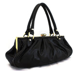 2001Y FFANY Exclusive Genuine Leather Shoulder Shopping Tote Handbag SALE.