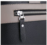 B5004 Pebble Embossed Genuine Leather Computer Tablet Cross-body Handbag Clearance.