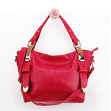 A5032 Classy Pebble Embossed Genuine Leather Cross-body Shopping Shoulder Tote SALE.