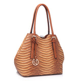 79083 Alligator Embossed Faux Leather Rhinestone Clutch Cross-body Shoulder Tote Purse Clearance.